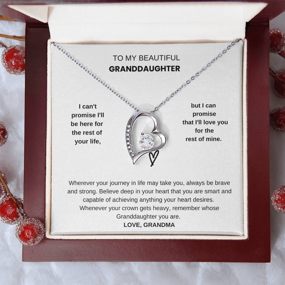 To My Beautiful GrandDaughter From GrandMa
