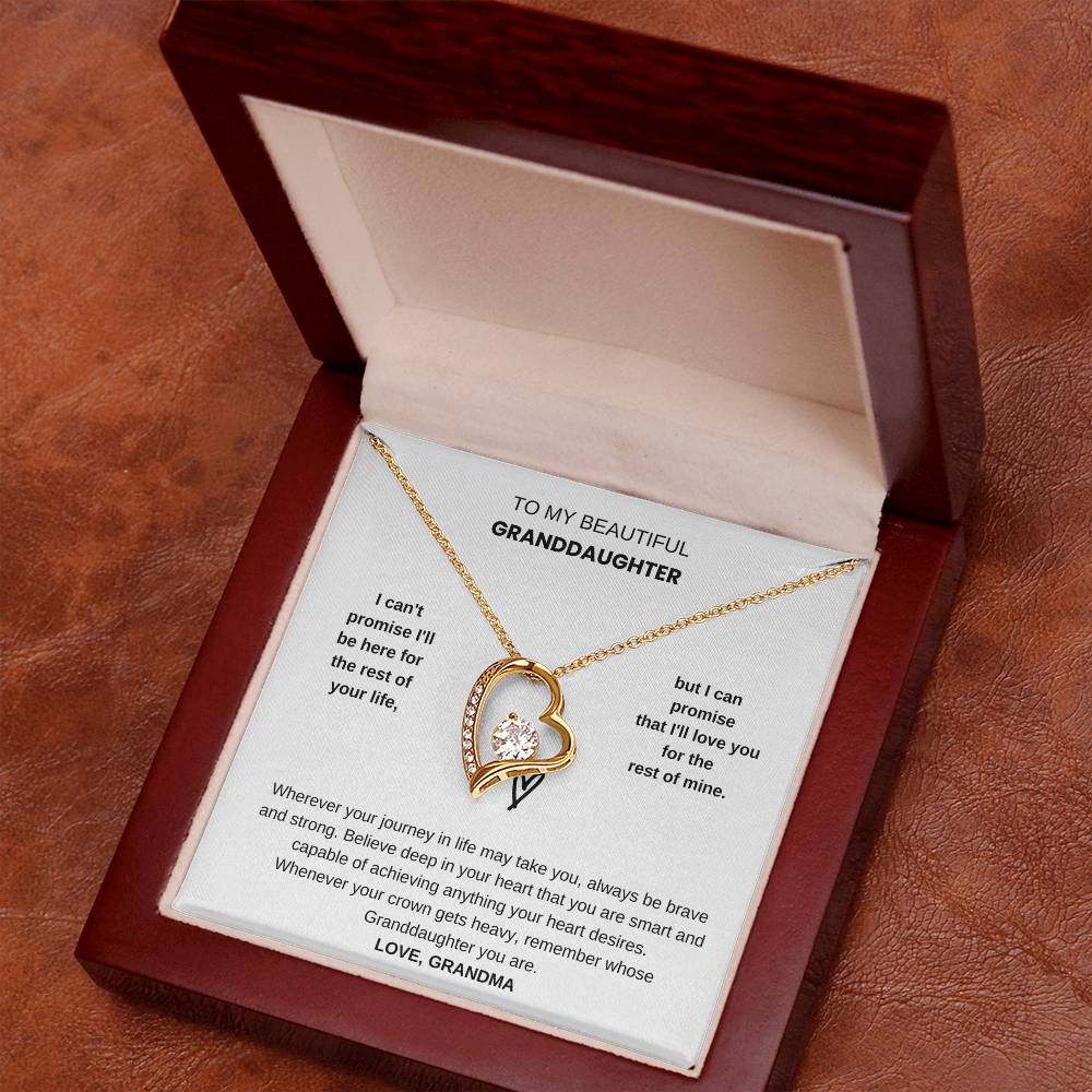 To My Beautiful GrandDaughter From GrandMa