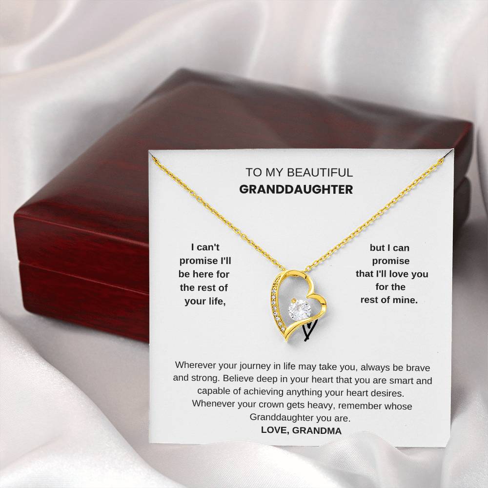 To My Beautiful GrandDaughter From GrandMa