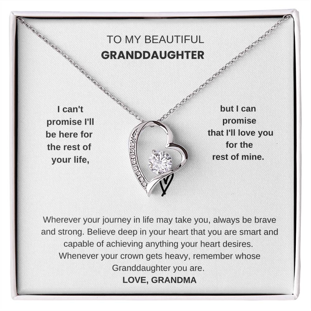 To My Beautiful GrandDaughter From GrandMa