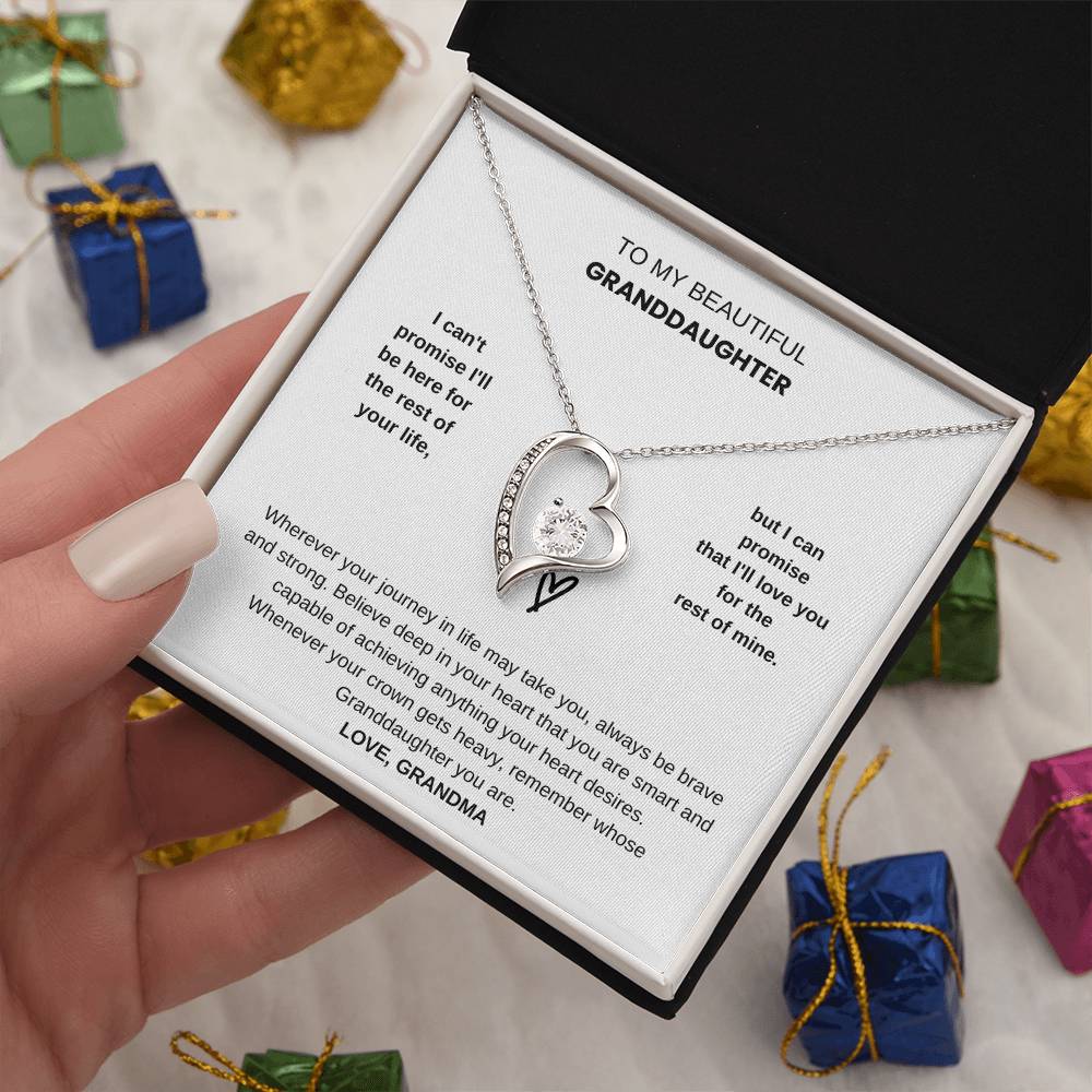 To My Beautiful GrandDaughter From GrandMa